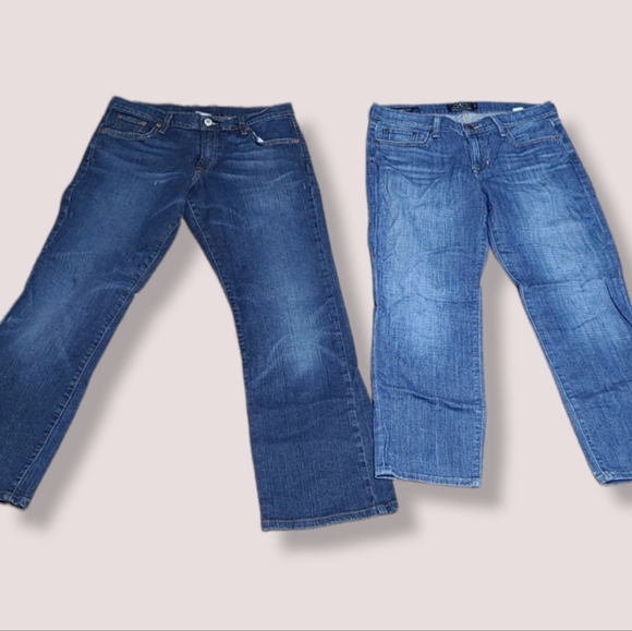 Lucky Brand Denim - 3/$30 2 pairs  LUCKY BRAND JEANS CROP &DUN…